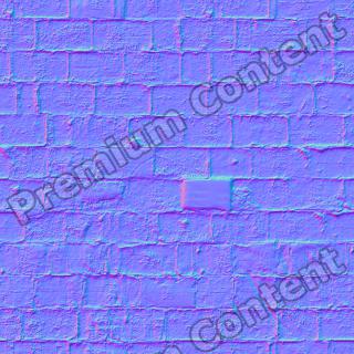 seamless wall brick normal mapping 0007